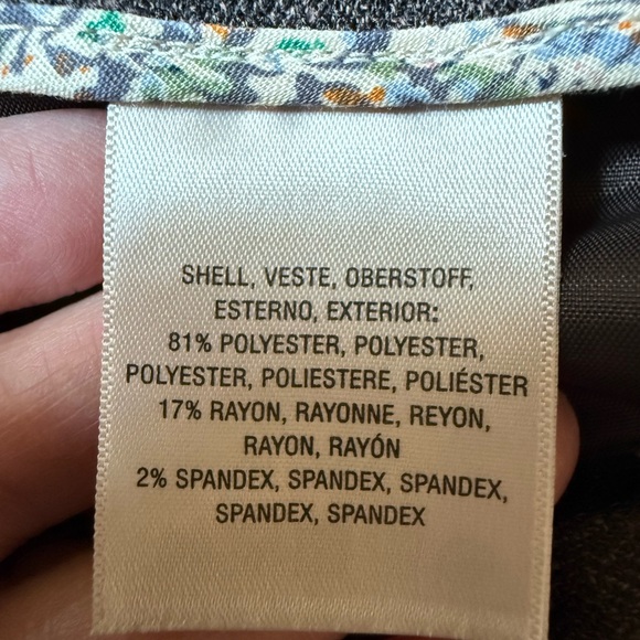 Anthropologie Elevenses Brighton Pant Plaid Lace Regency Dark Flare Whimsigoth 6 - Picture 8 of 10